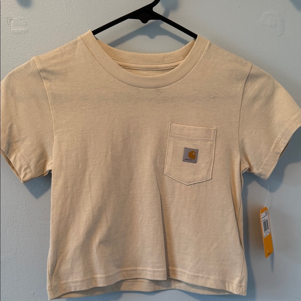 Carhartt Kids Tan Pocket Tee